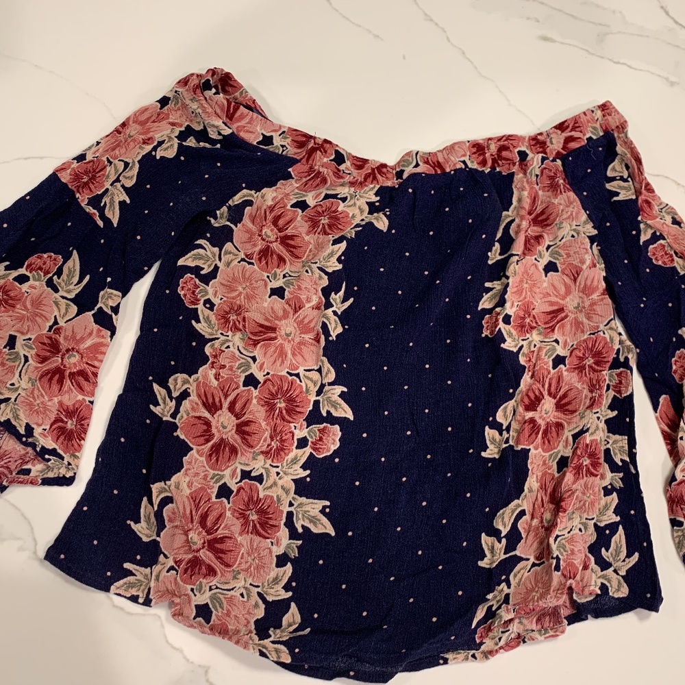 Francesca's Off the Shoulder Blouse